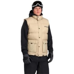 Spyder Men's Windom Down Insulated Jacket 9 Spyder Men's Windom Down Insulated Jacket -Ski Equipment fw23 spyder menswindomdowninsulatedvest safari 1