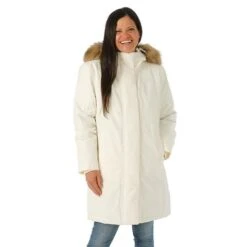 The North Face Women's Arctic Parka 26 The North Face Women's Arctic Parka -Ski Equipment fw23 tnf womensarcticparka white model1
