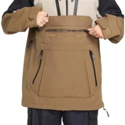 Volcom Men's Brighton Pullover 12 Volcom Men's Brighton Pullover -Ski Equipment fw23 volcom mensbrightonpullover darkkhaki 5