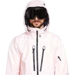 Volcom Men's Guch Stretch Gore Jacket 10 Volcom Men's Guch Stretch Gore Jacket -Ski Equipment fw23 volcom mensguchstretchgorejacket partypink 4