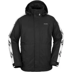 Volcom Men's Iconic Stone Ins Jacket -Ski Equipment fw23 volcom mensiconicstoneinsulatedjacket black 1