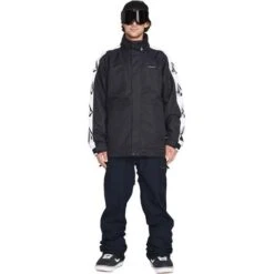 Volcom Men's Iconic Stone Ins Jacket -Ski Equipment fw23 volcom mensiconicstoneinsulatedjacket black 3