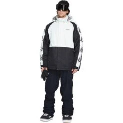 Volcom Men's Iconic Stone Ins Jacket -Ski Equipment fw23 volcom mensiconicstoneinsulatedjacket icegreen 3