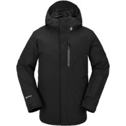 Volcom Men's L Ins Gore-Tex Jacket 30 Volcom Men's L Ins Gore-Tex Jacket -Ski Equipment fw23 volcom menslinsulatedgoretexjacket black 1