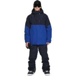 Volcom Men's L Ins Gore-Tex Jacket 20 Volcom Men's L Ins Gore-Tex Jacket -Ski Equipment fw23 volcom menslinsulatedgoretexjacket darkblue 3