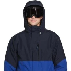 Volcom Men's L Ins Gore-Tex Jacket 21 Volcom Men's L Ins Gore-Tex Jacket -Ski Equipment fw23 volcom menslinsulatedgoretexjacket darkblue 4