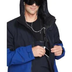 Volcom Men's L Ins Gore-Tex Jacket 23 Volcom Men's L Ins Gore-Tex Jacket -Ski Equipment fw23 volcom menslinsulatedgoretexjacket darkblue 6