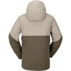 Volcom Men's L Ins Gore-Tex Jacket 25 Volcom Men's L Ins Gore-Tex Jacket -Ski Equipment fw23 volcom menslinsulatedgoretexjacket darkkhaki 2
