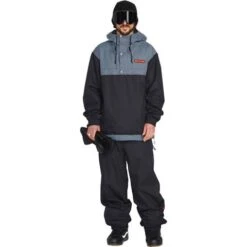 Volcom Longo Pullover -Ski Equipment fw23 volcom menslongopullover black 3