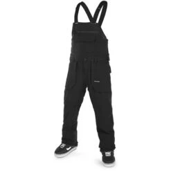 Volcom Men's Roan Bib Overall 14 Volcom Men's Roan Bib Overall -Ski Equipment fw23 volcom mensroanbiboverall black 1