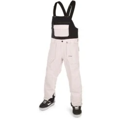 Volcom Men's Roan Bib Overall 12 Volcom Men's Roan Bib Overall -Ski Equipment fw23 volcom mensroanbiboverall partypink 1