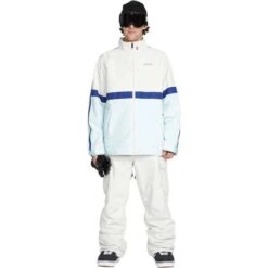 Volcom Men's Sethraah Jacket 5 Volcom Men's Sethraah Jacket -Ski Equipment fw23 volcom menssethraahjacket offwhite 3