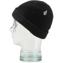 Volcom Sweep Lined Beanie 5 Volcom Sweep Lined Beanie -Ski Equipment fw23 volcom sweeplinedbeanie black