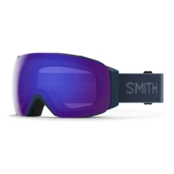 Smith I/O MAG Goggle -Ski Equipment io mag goggles frenchnavy cpeverydayvioletmirror 3q