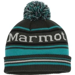 Marmot Retro Pom Hat -Ski Equipment m17410 4982 front retro pom hat