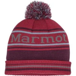 Marmot Retro Pom Hat -Ski Equipment m17410 5773 front retro pom hat