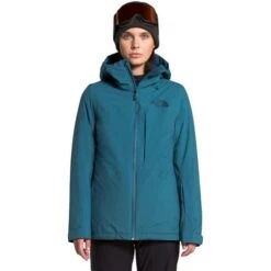 The North Face Women's Thermoball Eco Snow Triclimate Jacket -Ski Equipment nf0a4r18 shc front