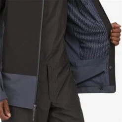 Patagonia Men's Storm Shift Jacket -Ski Equipment pat 31745 blk inside