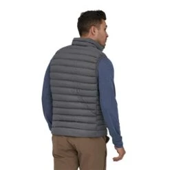 Patagonia Men's Down Sweater Vest -Ski Equipment pat 84623 forge grey model2