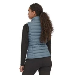 Patagonia Women's Down Sweater Vest -Ski Equipment pat 84629 ligh plume grey model2
