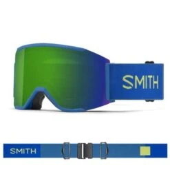 Smith Squad MAG Goggle -Ski Equipment smi squad mag electric blue sun grn mir m0043199x99mk