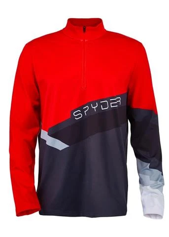 Spyder Men's Mandate Zip T-Neck 2 Spyder Men's Mandate Zip T-Neck - Image 2