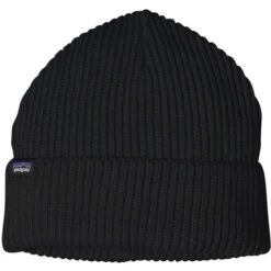 Patagonia Fishermans Rolled Beanie 9 Patagonia Fishermans Rolled Beanie -Ski Equipment wbf1923 29105 blk