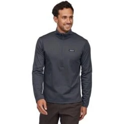 Patagonia Men's R1 Daily Zip Neck -Ski Equipment wbf2123 40500 sblx mk1
