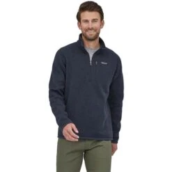 Patagonia Men's Better Sweater 1/4 Zip 23 Patagonia Men's Better Sweater 1/4 Zip -Ski Equipment wbs2223 25523 nena tm1