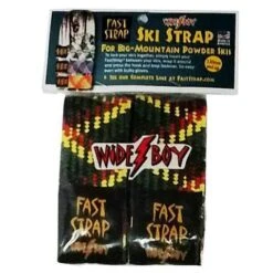 Fast Strap Fast Strap Wide Boy Ski Strap (2 Per Pack) -Ski Equipment wide boy double ski pack rasta2